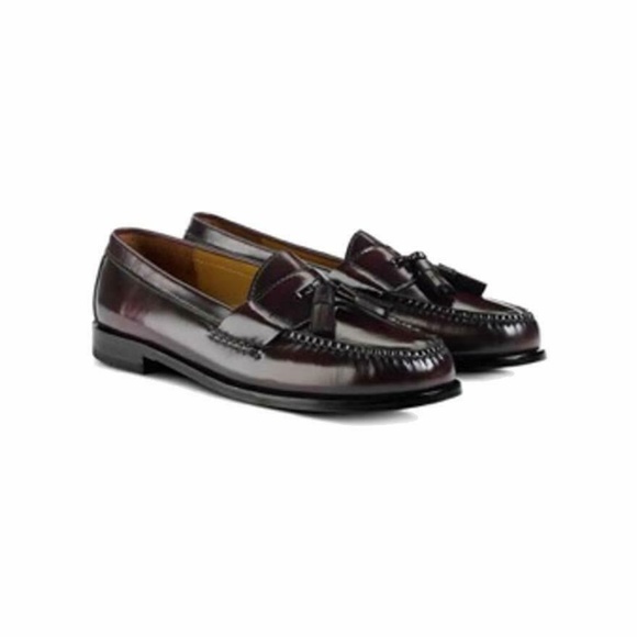 Cole Haan Mens Pinch Tassel Penny Loafer Burgundy main image 4